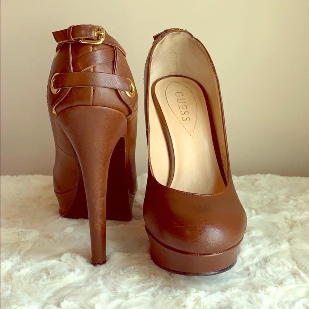 Guess? Brown High Heels Size 8.5